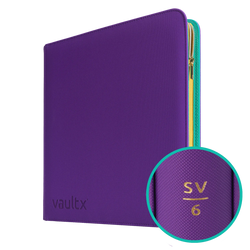 Vault X - 12-Pocket eXo-Tec® Zip Binder - SV6