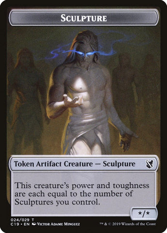 Sculpture Token [Commander 2019 Tokens]