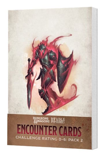 Dungeons & Dragons RPG Encounter Cards Challenge Rating 0-6: Pack 2