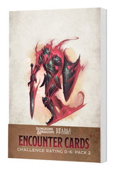Dungeons & Dragons RPG Encounter Cards Challenge Rating 0-6: Pack 2