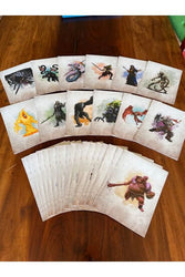 Dungeons & Dragons RPG Encounter Cards Challenge Rating 0-6: Pack 2