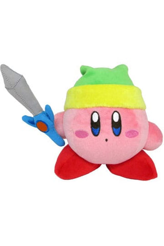 Kirby Plush Figure - Kirby Link with Sword - 12 cm