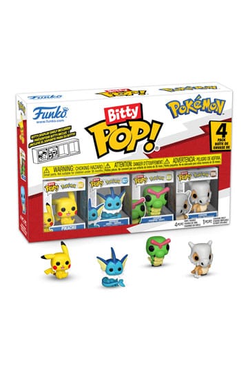 Bitty POP: Pokemon - Pikachu 4 Pack