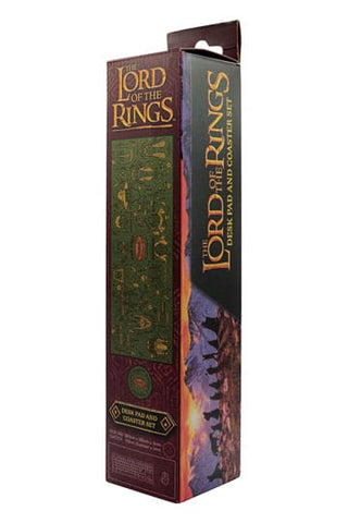 Lord of the Rings Desk Pad & Coaster Set