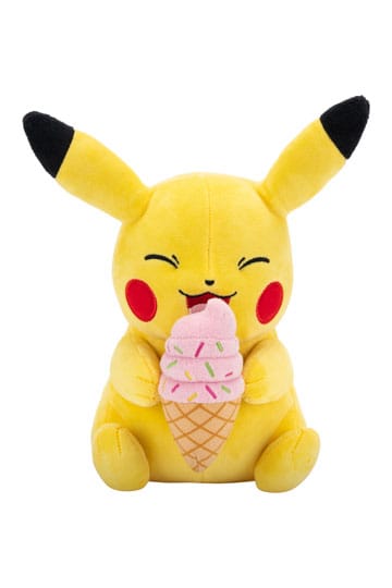 Pokemon 20cm - Pikachu with Ice cream Summer Plush