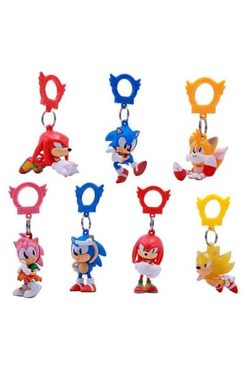 Sonic the Hedgehog -  Backpack Hangers Bags Series 4 Display