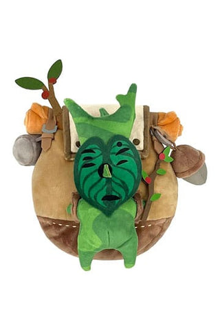 The Legend of Zelda: Tears of the Kingdom Plush Figure - Korok with Backpack Brown 17 cm