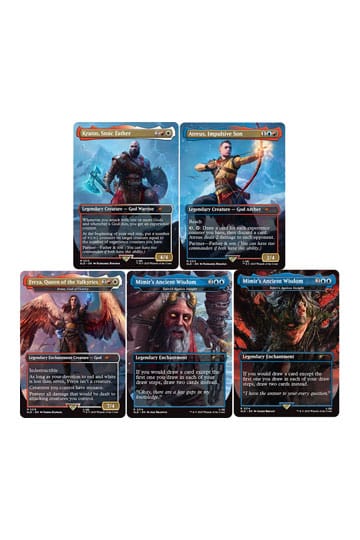 Magic the Gathering Secret Lair: Secret Lair x PlayStation: God of War Norse (Non-Foil)