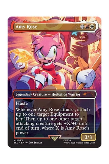 Magic the Gathering Secret Lair x Sonic: Friends & Foes