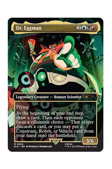 Magic the Gathering Secret Lair x Sonic: Friends & Foes