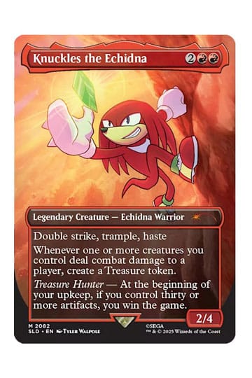 Magic the Gathering Secret Lair x Sonic: Friends & Foes