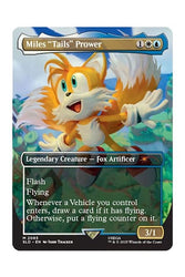 Magic the Gathering Secret Lair x Sonic: Friends & Foes