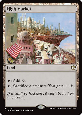 High Market [Secrets of Strixhaven Commander]