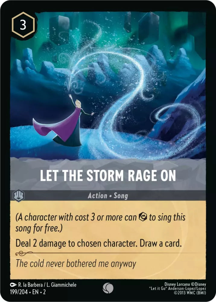 Disney Lorcana: Rise of the Floodborn - Let the Storm Rage on - 199/204