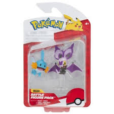 Pokemon - Battle Figure Pack - Mudkip & Noibat