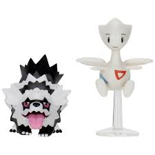 Pokemon - Battle Figure Pack - Galarian Zigzagoon & Togetic