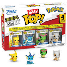 Bitty POP: Pokemon - Pikachu 4 Pack