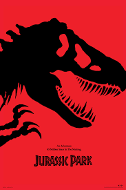 Maxi Poster - Jurassic Park - Red