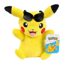 Pokemon 20cm - Pikachu with Sunglasses Summer Plush