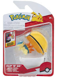 Pokemon - Clip N Go - Cyndaquil & Level ball