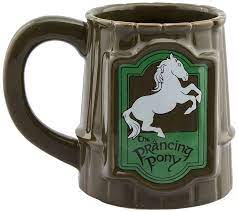 Lord of the Rings: Prancing Pony 3D mug