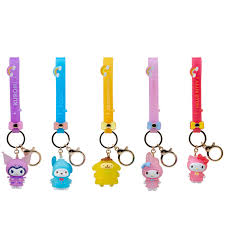 HELLO KITTY & FRIENDS: RAINCOAT SERIES KEYCHAIN WITH HAND STRAP