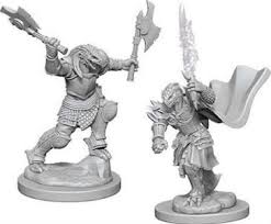 Nolzer's Marvolous Miniatures: Dragonborn Fighters