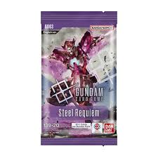 Gundam TCG Steel Requiem (GD03) Booster pack