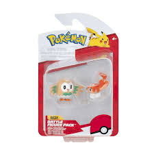 Pokemon - Battle Figure Pack - Rowlet & Tatsugiri (Curly Form)