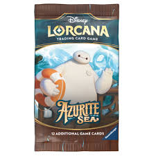 DISNEY LORCANA TRADING CARD GAME – AZURITE SEAS – BOOSTER PACK ** RELEASED 27/11/24 **