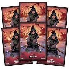 Disney Lorcana: Rise of the Floodborn- Card Sleeves - Mulan