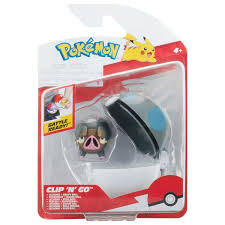 Pokemon - Clip N Go - Lechonk + Heavy Ball
