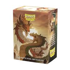 Dragon Shield - Brushed Art Standard Size Sleeves 100pk - Limited Edition Wood Snake Dual Matte