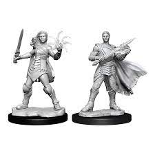 Unpainted Magic Miniatures - Rowan & Will Kenrith
