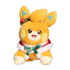 Pokémon Center Original Plush - Pawmi Pokémon Holiday Festival Plush - 9 Inch