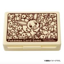 Pokemon Center Pokemon Card Game Damage Counter Case Eevee Gathering Together