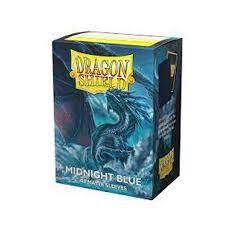 Dragon Shield - Dual Matte Standard Size Sleeves 100pk - Midnight Blue