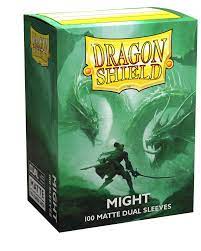 Dragon Shield - Dual Matte Standard Size Sleeves 100pk - Might