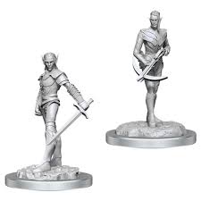 Nolzur's Marvelous Miniatures: Drow Fighters