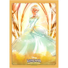 DISNEY LORCANA TRADING CARD GAME – ARCHAZIA'S ISLAND –  CARD SLEEVE PACK - CINDERELLA