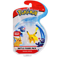 Pokemon - Battle Figure Pack - Pikachu & Popplio