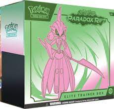 Pokemon TCG - Scarlet & Violet 4 Paradox Rift - Elite Trainer Box - Iron Valiant