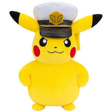 Pokemon 20cm - Captain Pikachu Plush