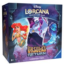 DISNEY LORCANA TRADING CARD GAME – URSULA'S RETURN – ILLUMINATOR’S TROVE Releases **31/05/2024 **