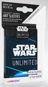 Gamegenic Star Wars: Unlimited Art Sleeves - Space Blue - Released ** 8/3/2024 **