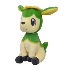 Pokemon Center - Deerling (Summer Forme) Sitting Cuties Plush