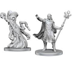 Nolzur's Marvelous Miniatures: Drow Mage & Yochlol