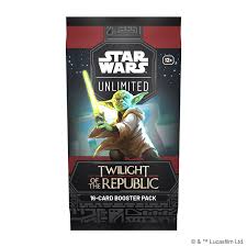 Star Wars : Unlimited Twilight of the Republic Booster Pack ** Released 8/11/24 **