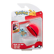 Pokemon - Clip N Go - Squirtle & Pokeball
