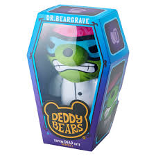 Deddy Bears 30cm Large Coffin - Series 3 - Dr. Beargrave
